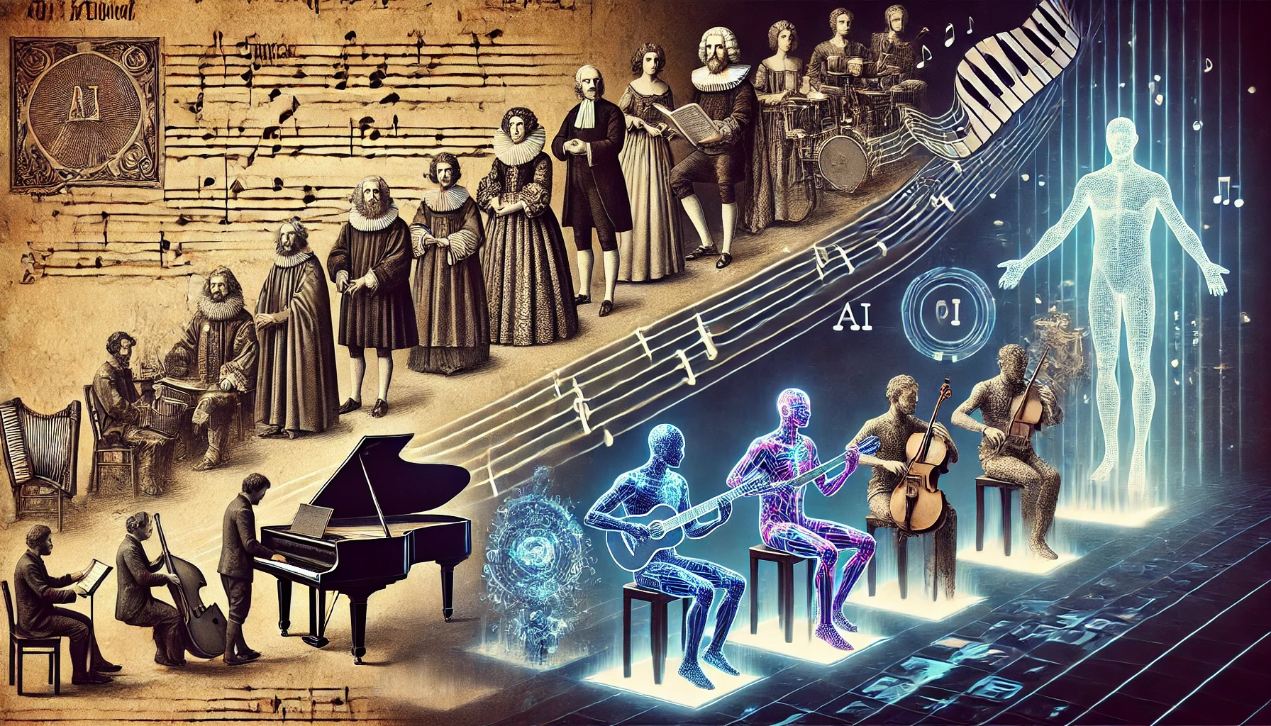 AIが変える音楽の世界｜歴史から見る未来の音楽ライフスタイルとは？