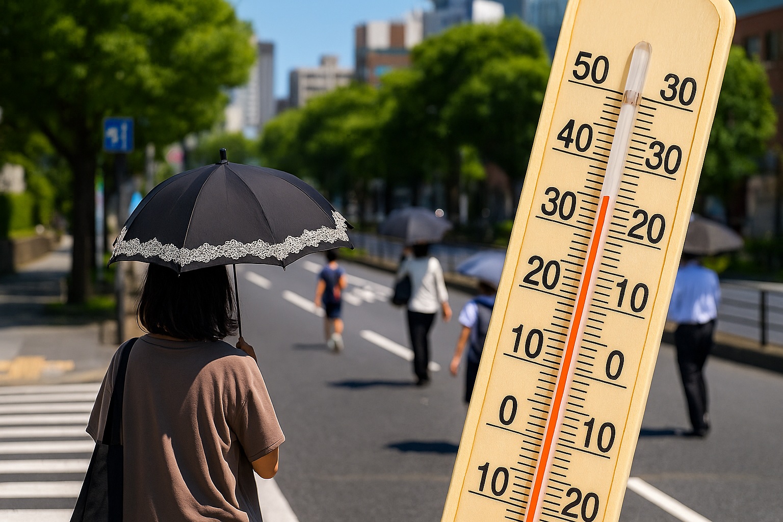私たちの街が暑くなる未来──日本各地の気温上昇とその影響