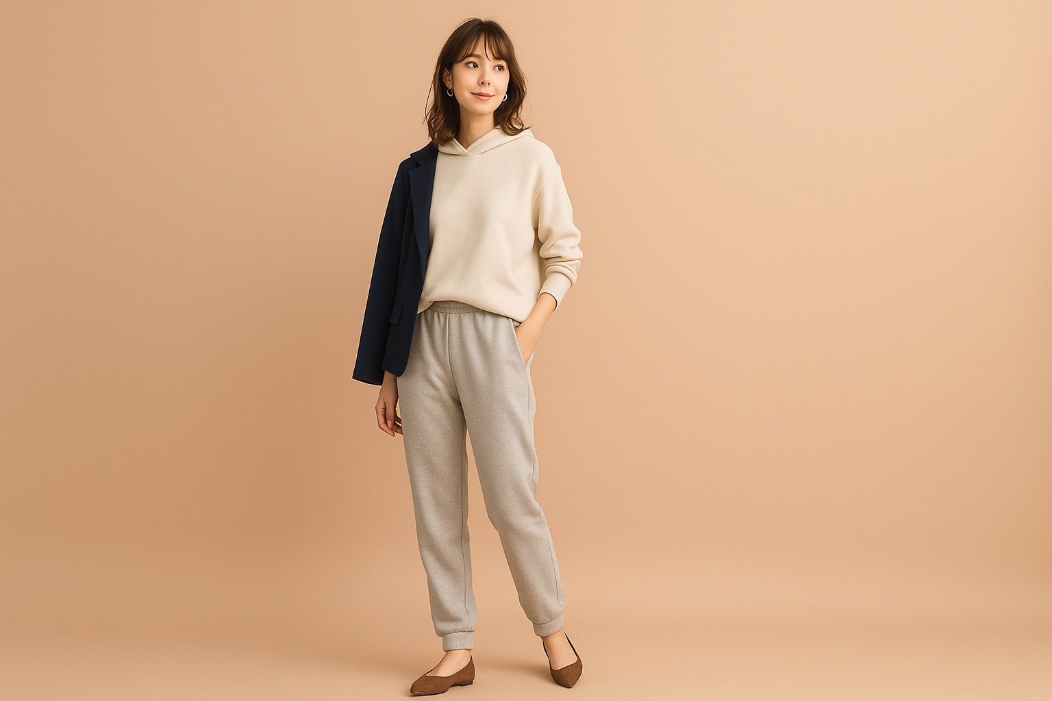 スタイル自由自在なスウェットパンツ｜きれいめもカジュアルも叶える着こなし術